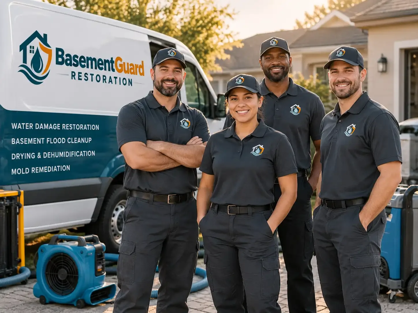 Basement Water Damage Restoration company in Mclain, MS